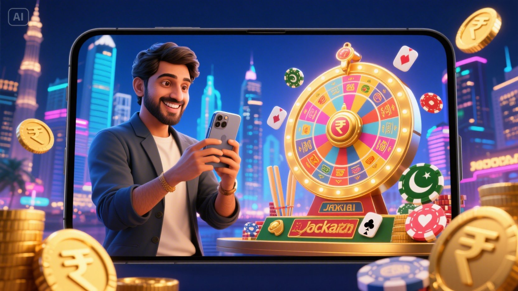 Casino Luckland Casino desktop and mobile interfaces